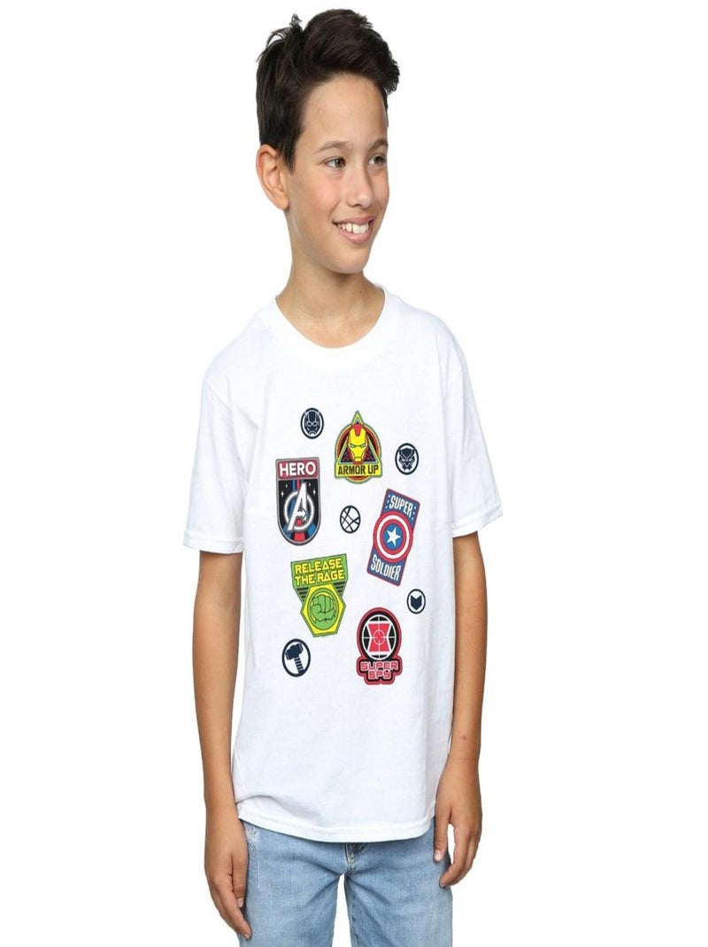 Marvel - T-shirt AVENGERS Blanc - Kiabi