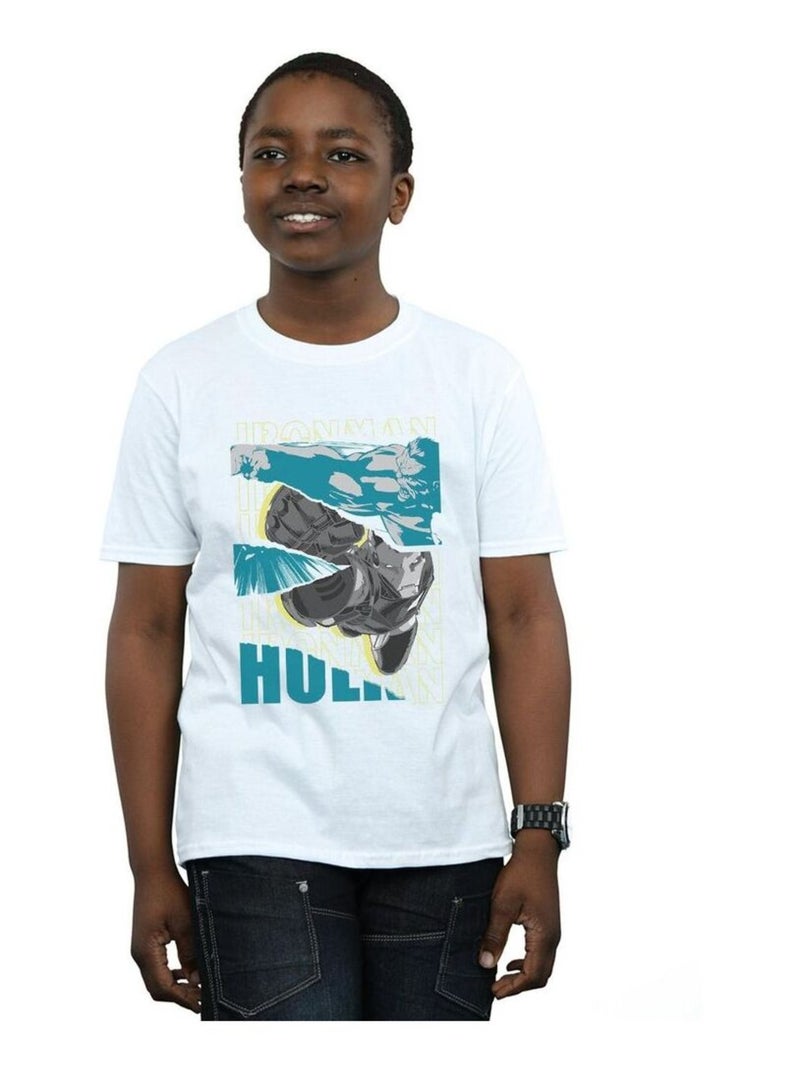 Marvel - T-shirt AVENGERS Blanc - Kiabi