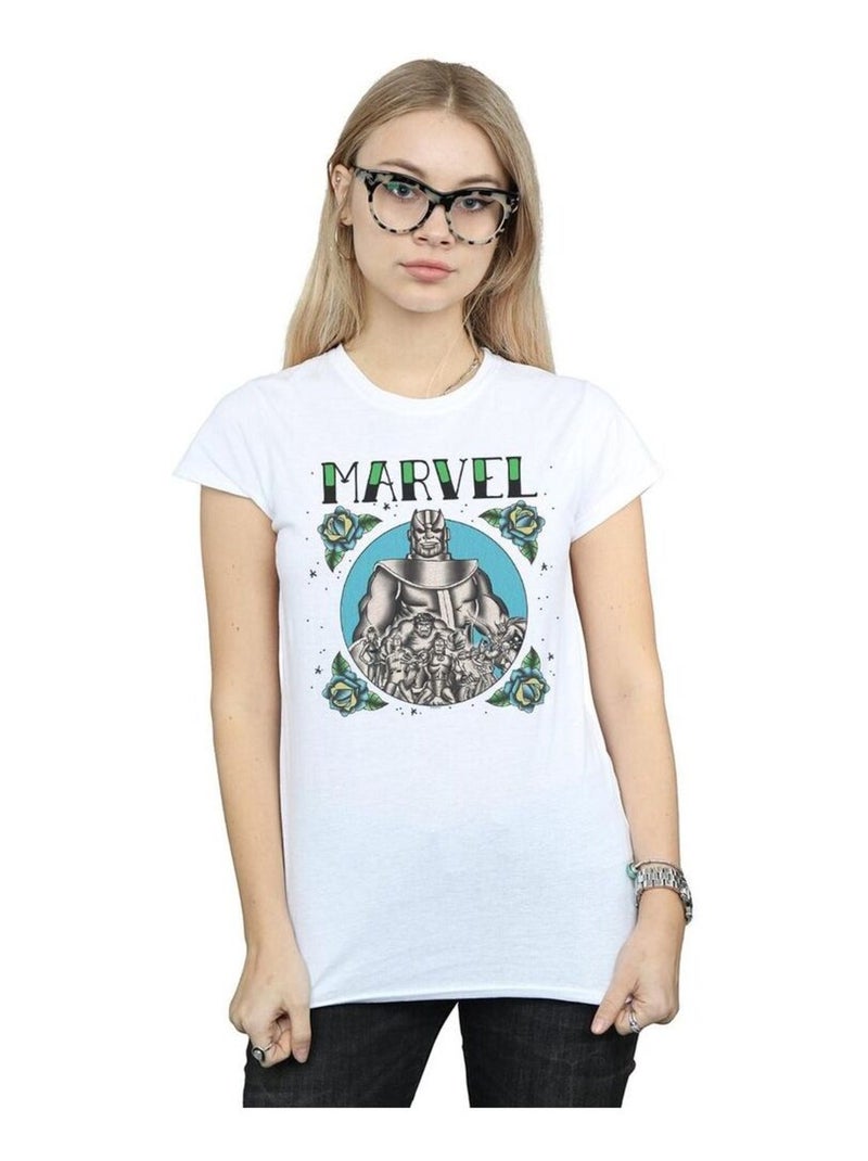 Marvel - T-shirt AVENGERS Blanc - Kiabi