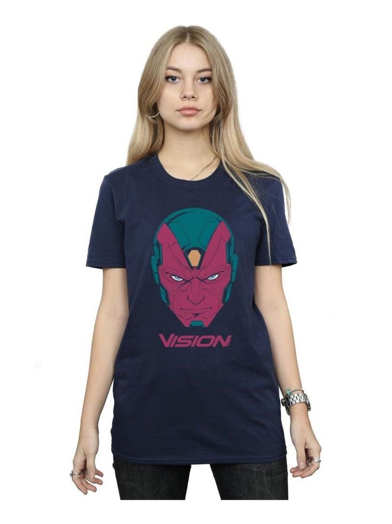 Marvel - T-shirt AVENGERS Bleu marine - Kiabi