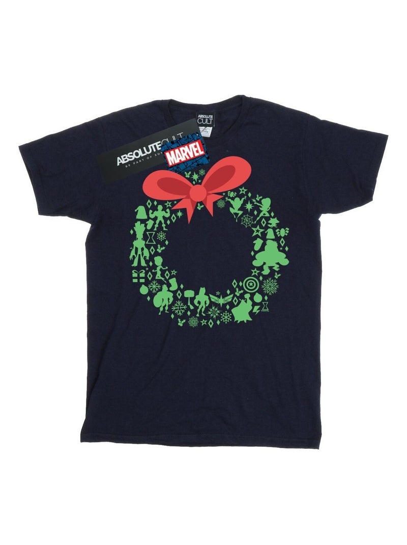 Marvel - T-shirt AVENGERS Bleu marine - Kiabi