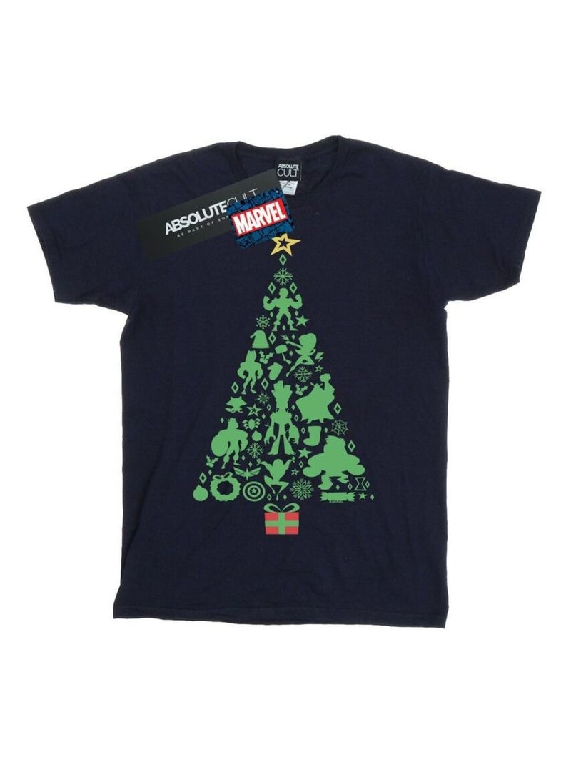 Marvel - T-shirt AVENGERS Bleu marine - Kiabi