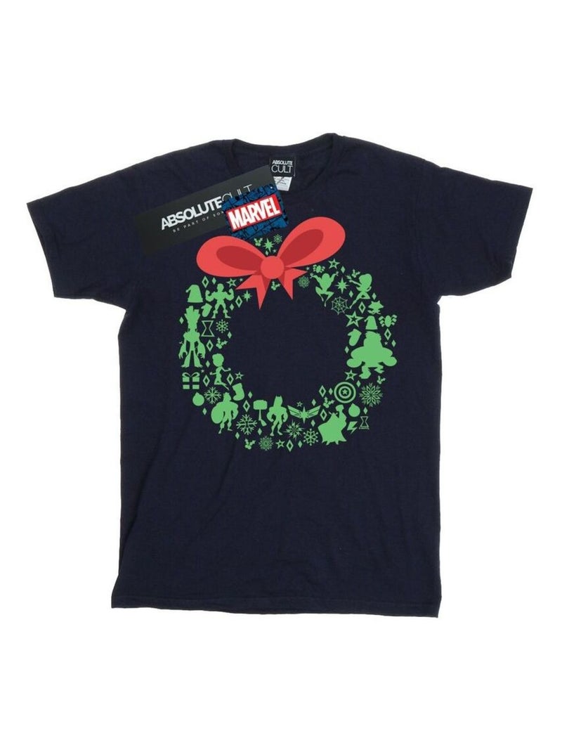 Marvel - T-shirt AVENGERS Bleu marine - Kiabi