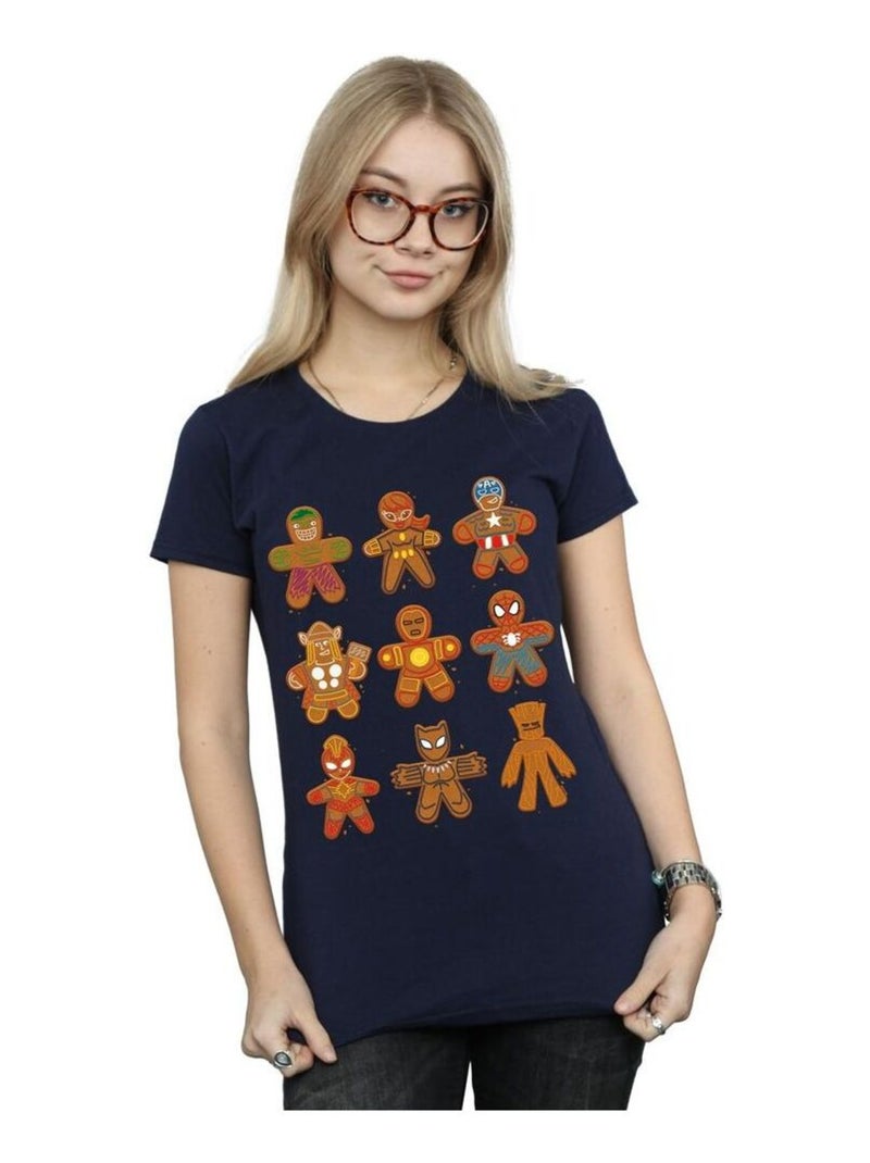 Marvel - T-shirt AVENGERS Bleu marine - Kiabi
