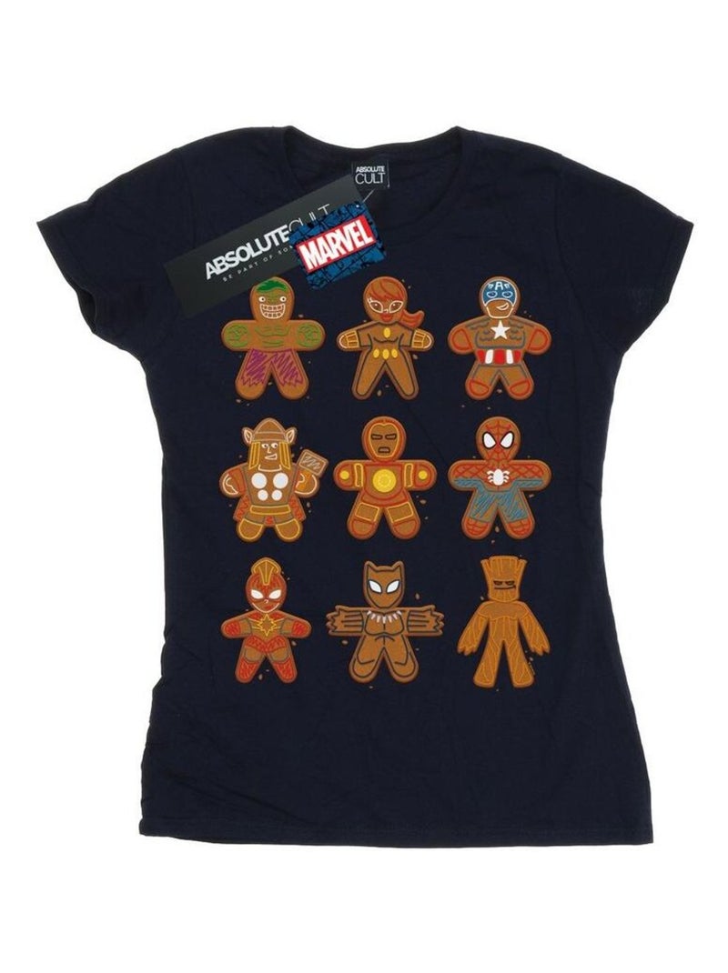 Marvel - T-shirt AVENGERS Bleu marine - Kiabi