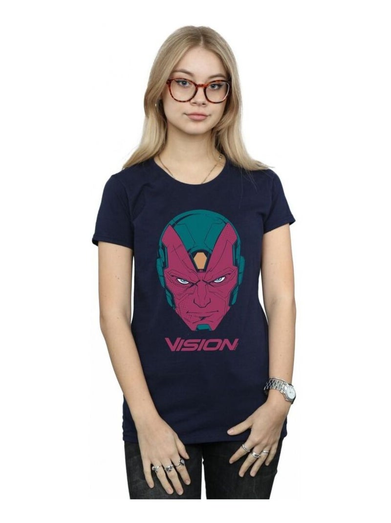 Marvel - T-shirt AVENGERS Bleu marine - Kiabi