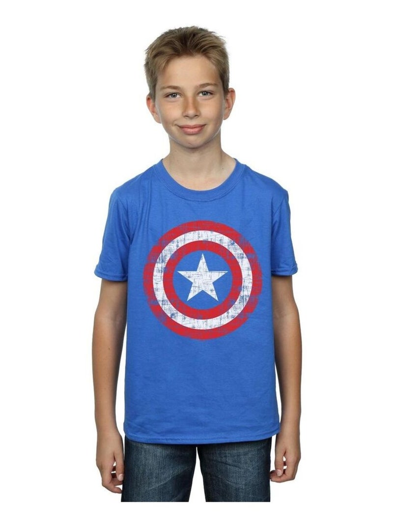 Marvel - T-shirt AVENGERS Bleu roi - Kiabi