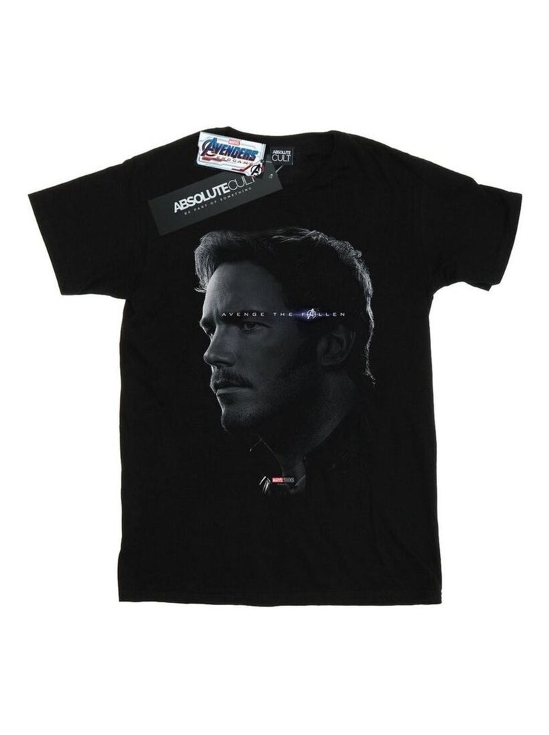Marvel - T-shirt AVENGERS ENDGAME AVENGE THE FALLEN Noir - Kiabi