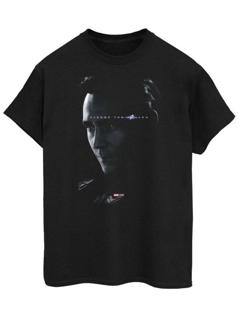 Marvel - T-shirt AVENGERS ENDGAME AVENGE THE FALLEN Noir - Kiabi