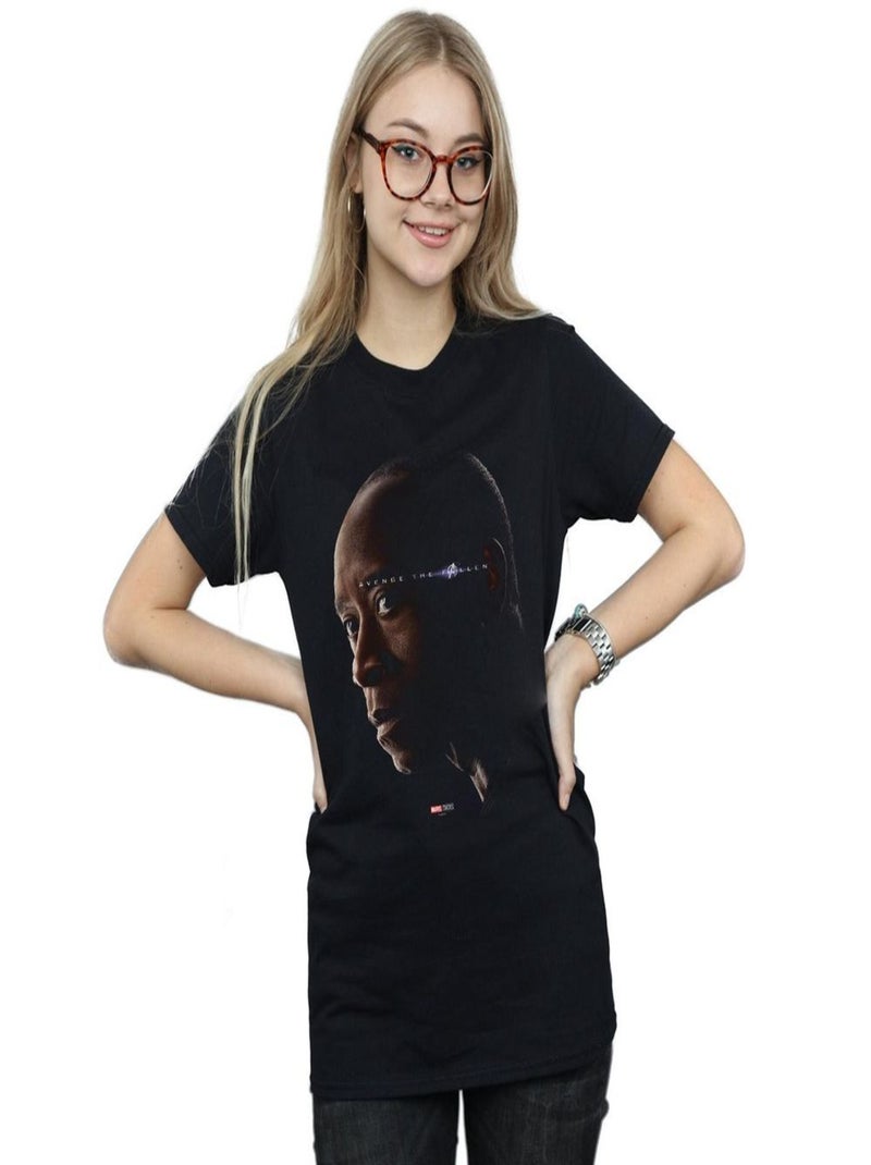 Marvel - T-shirt AVENGERS ENDGAME AVENGE THE FALLEN Noir - Kiabi