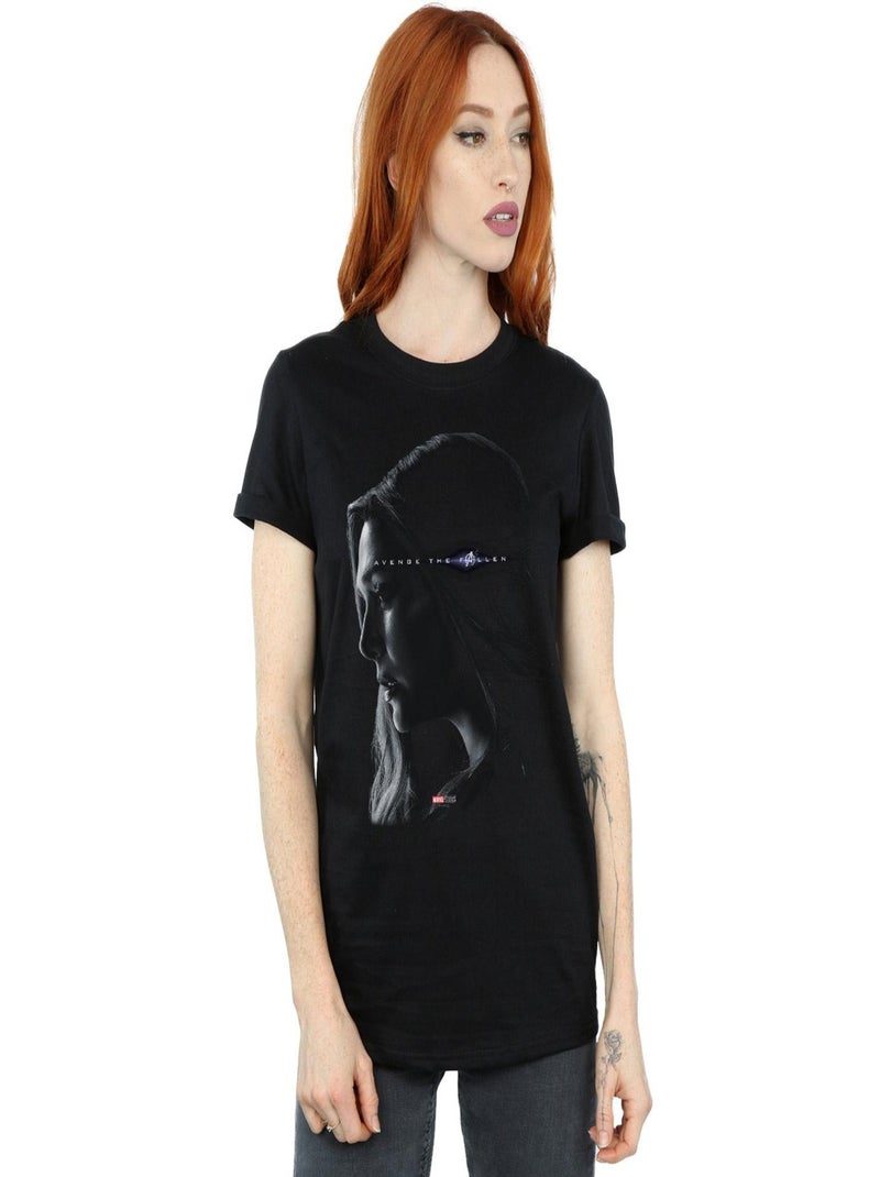 Marvel - T-shirt AVENGERS ENDGAME AVENGE THE FALLEN Noir - Kiabi