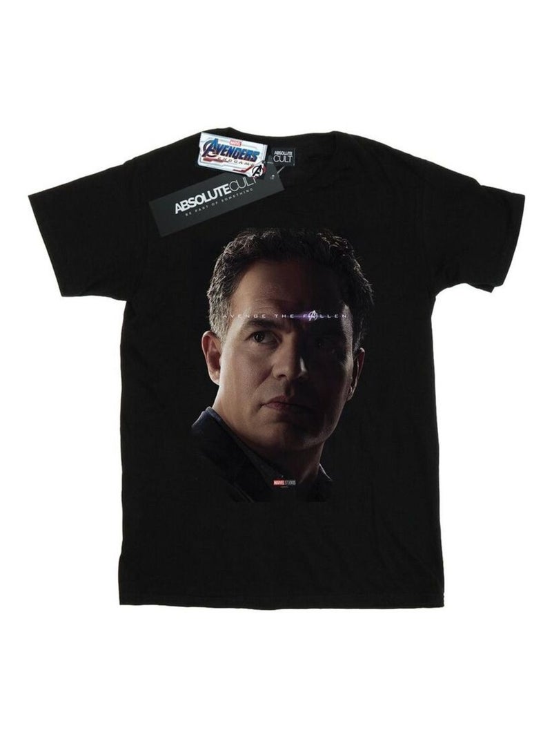 Marvel - T-shirt AVENGERS ENDGAME AVENGE THE FALLEN Noir - Kiabi