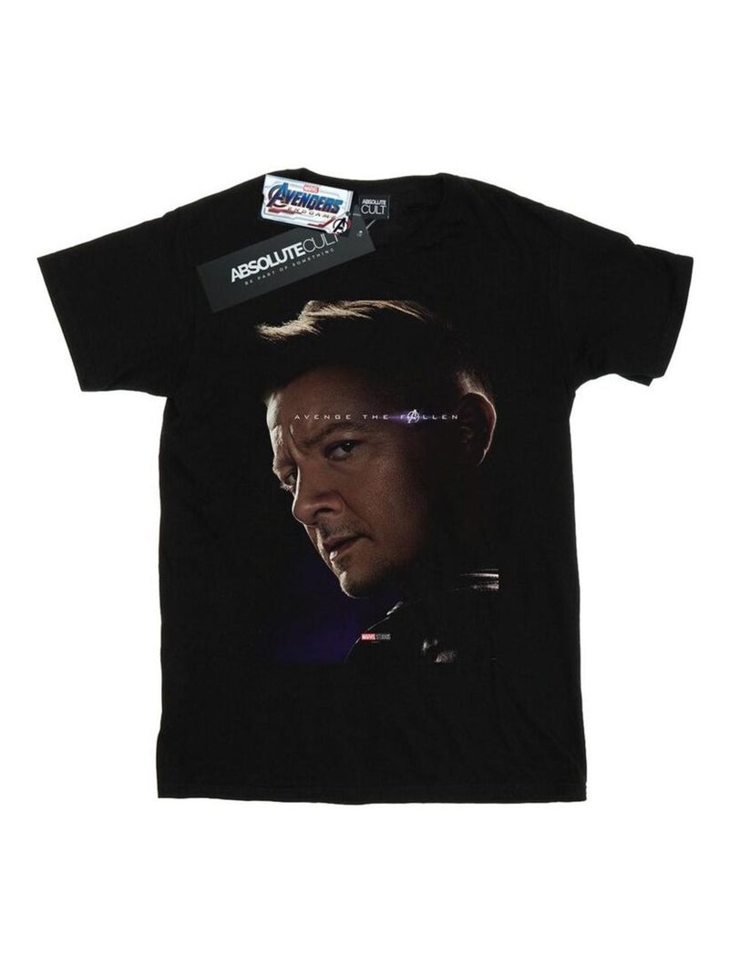 Marvel - T-shirt AVENGERS ENDGAME AVENGE THE FALLEN Noir - Kiabi