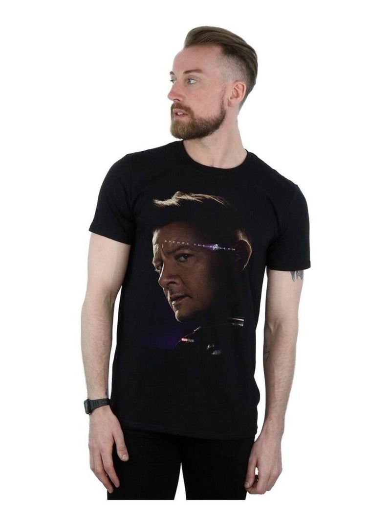 Marvel - T-shirt AVENGERS ENDGAME AVENGE THE FALLEN Noir - Kiabi