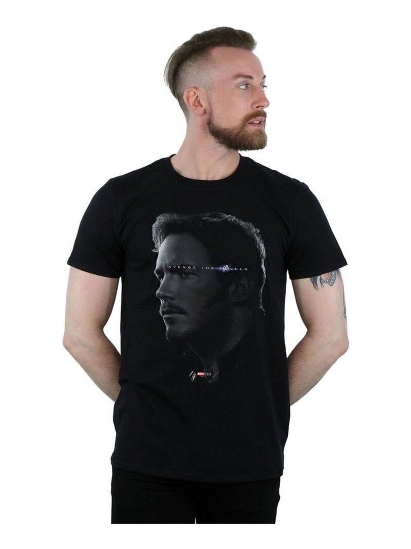 Marvel - T-shirt AVENGERS ENDGAME AVENGE THE FALLEN Noir - Kiabi