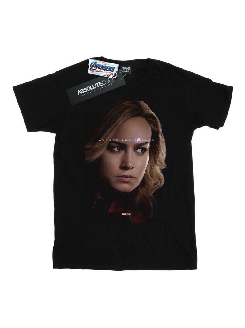 Marvel - T-shirt AVENGERS ENDGAME AVENGE THE FALLEN Noir - Kiabi