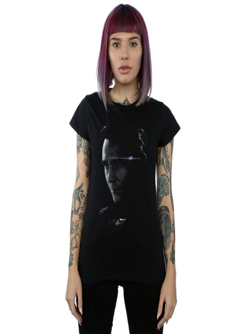 Marvel - T-shirt AVENGERS ENDGAME AVENGE THE FALLEN Noir - Kiabi