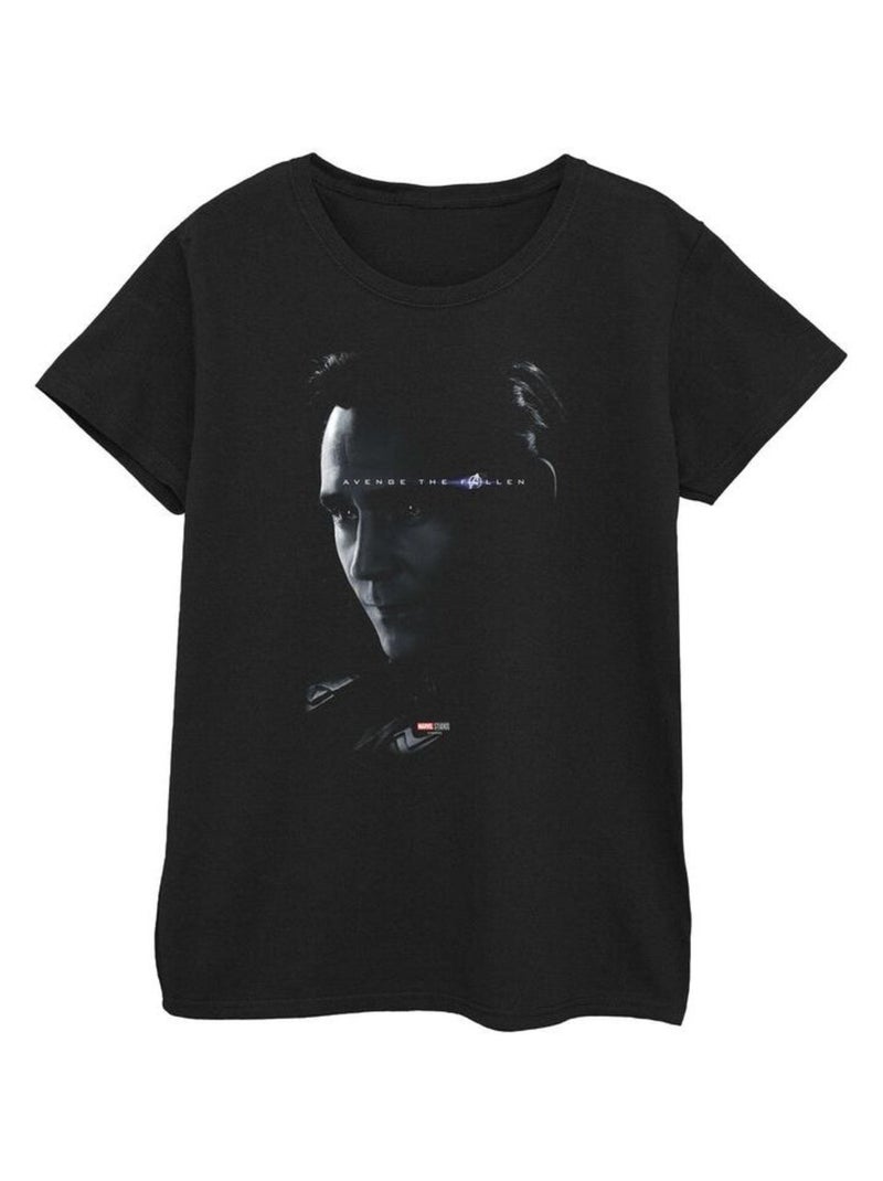 Marvel - T-shirt AVENGERS ENDGAME AVENGE THE FALLEN Noir - Kiabi