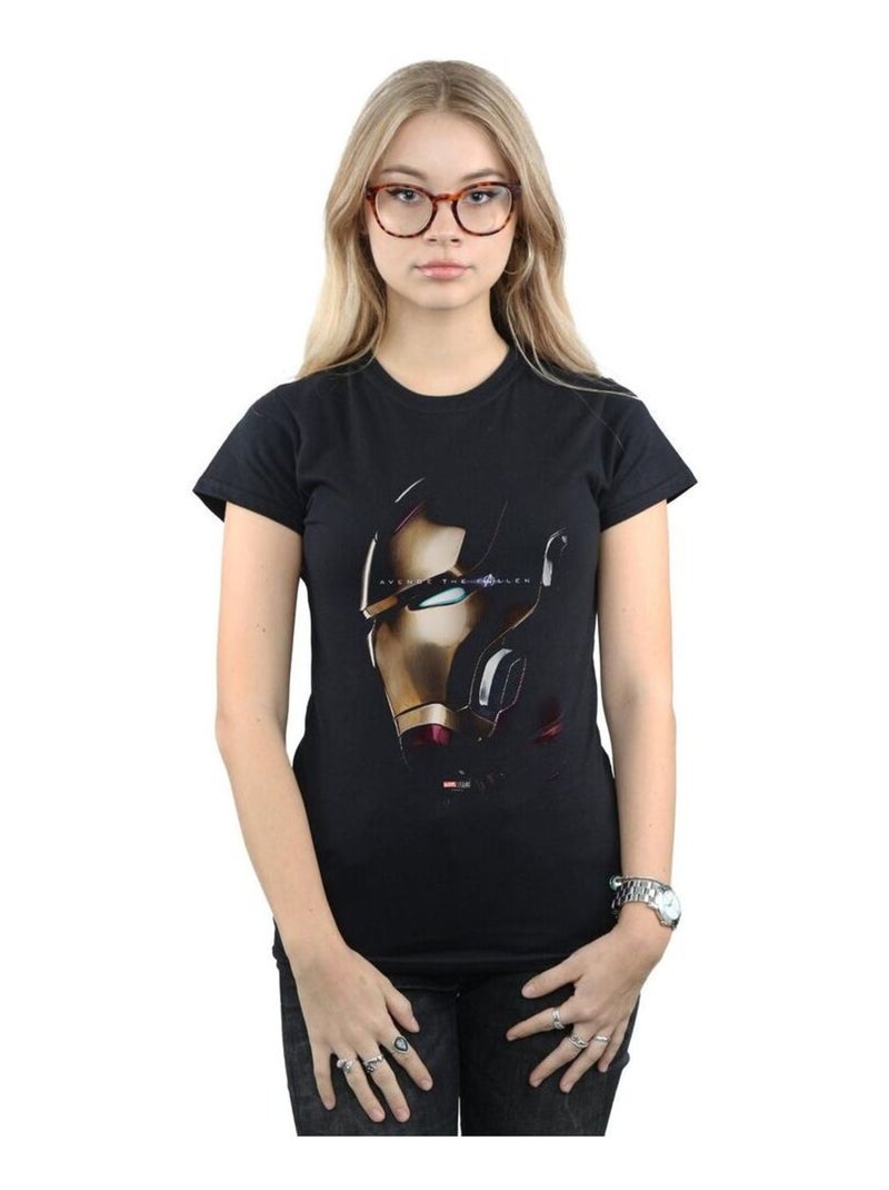 Marvel - T-shirt AVENGERS ENDGAME AVENGE THE FALLEN Noir - Kiabi