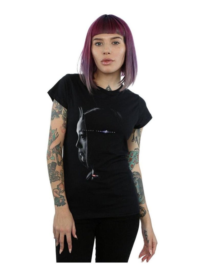 Marvel - T-shirt AVENGERS ENDGAME AVENGE THE FALLEN Noir - Kiabi