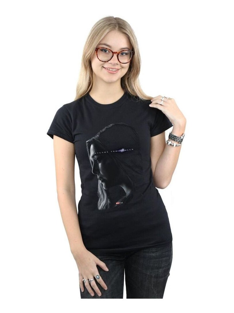 Marvel - T-shirt AVENGERS ENDGAME AVENGE THE FALLEN Noir - Kiabi