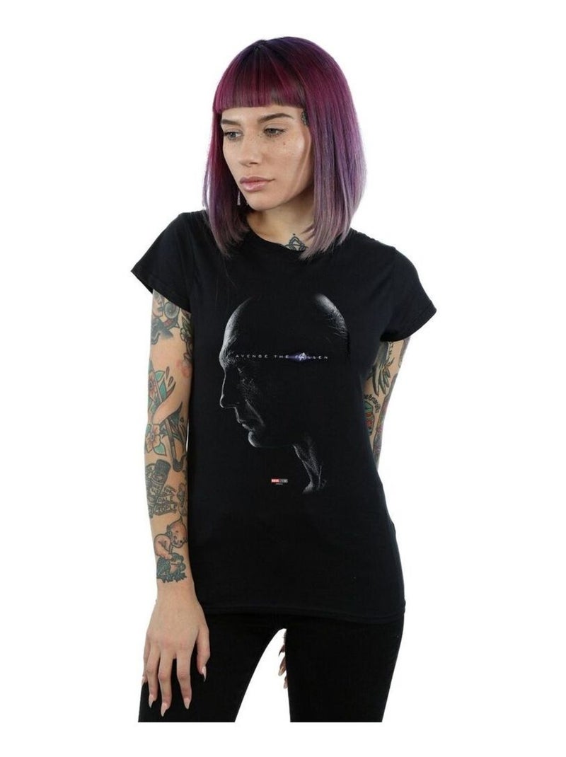 Marvel - T-shirt AVENGERS ENDGAME AVENGE THE FALLEN Noir - Kiabi