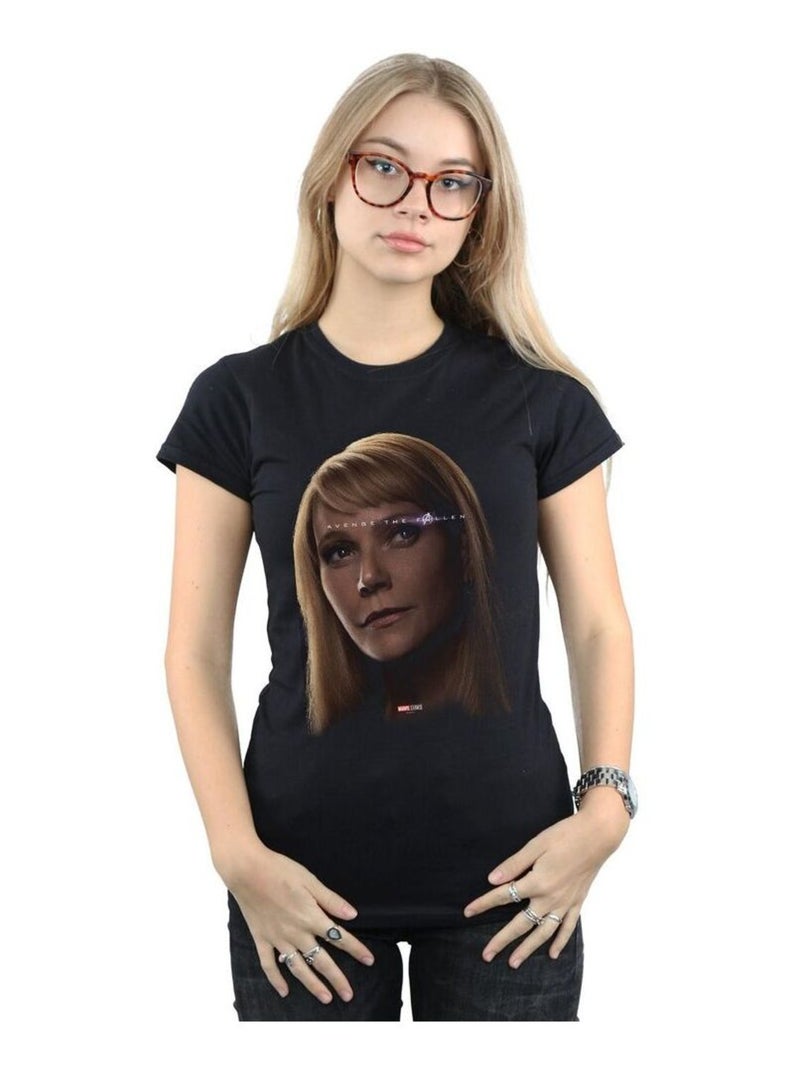 Marvel - T-shirt AVENGERS ENDGAME AVENGE THE FALLEN Noir - Kiabi