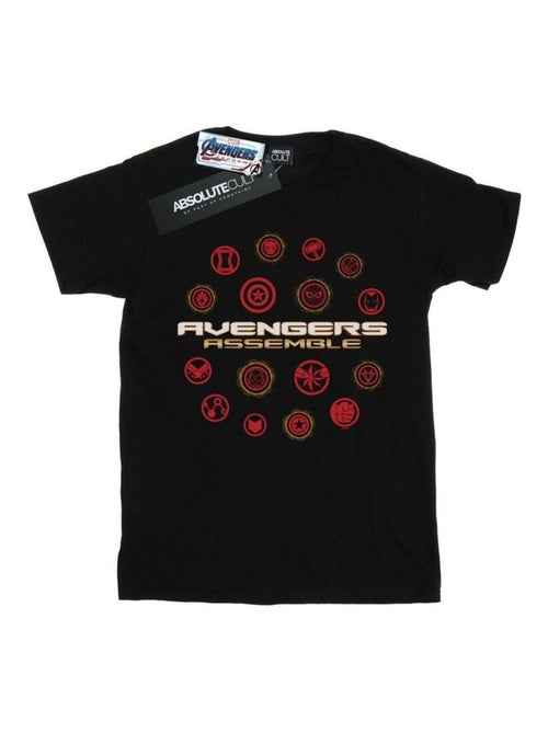 Marvel - T-shirt AVENGERS ENDGAME AVENGERS ASSEMBLE - Kiabi Marvel - T-shirt AVENGERS ENDGAME AVENGERS ASSEMBLE - Kiabi