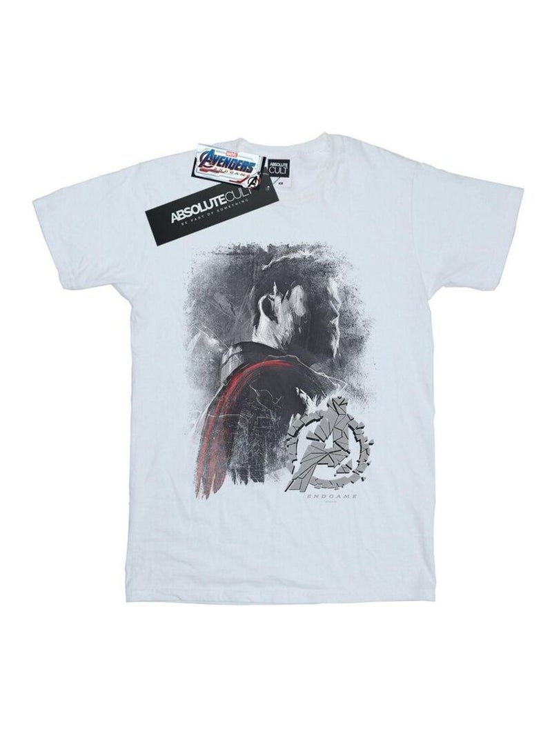 Marvel - T-shirt AVENGERS ENDGAME Blanc - Kiabi