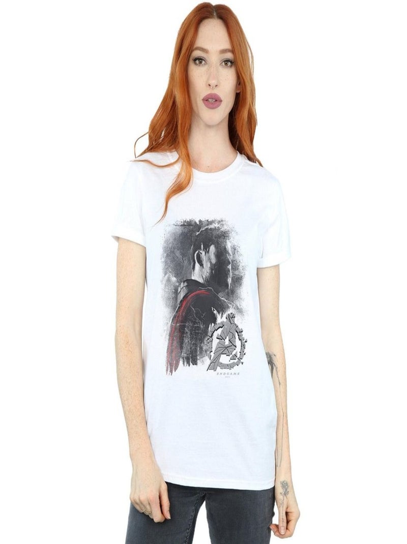 Marvel - T-shirt AVENGERS ENDGAME Blanc - Kiabi