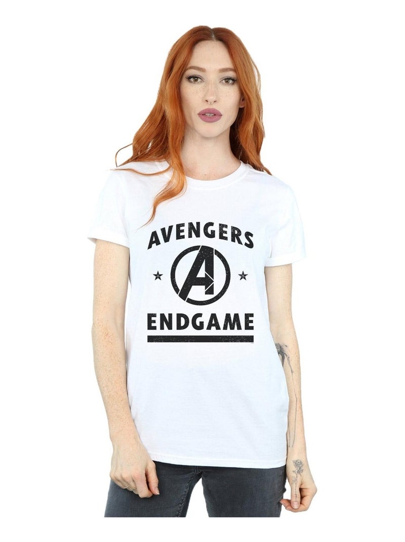 Marvel - T-shirt AVENGERS ENDGAME Blanc - Kiabi
