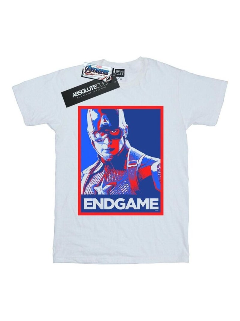 Marvel - T-shirt AVENGERS ENDGAME Blanc - Kiabi