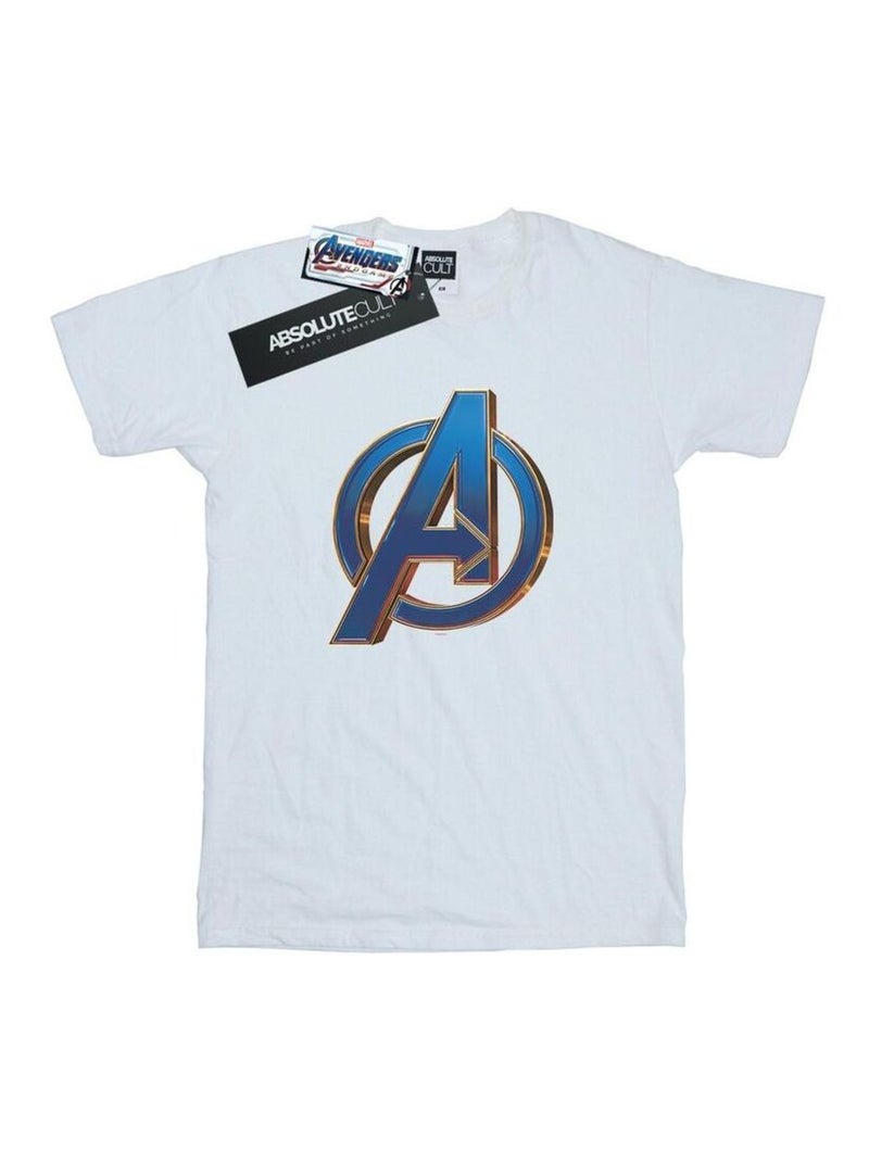 Marvel - T-shirt AVENGERS ENDGAME Blanc - Kiabi