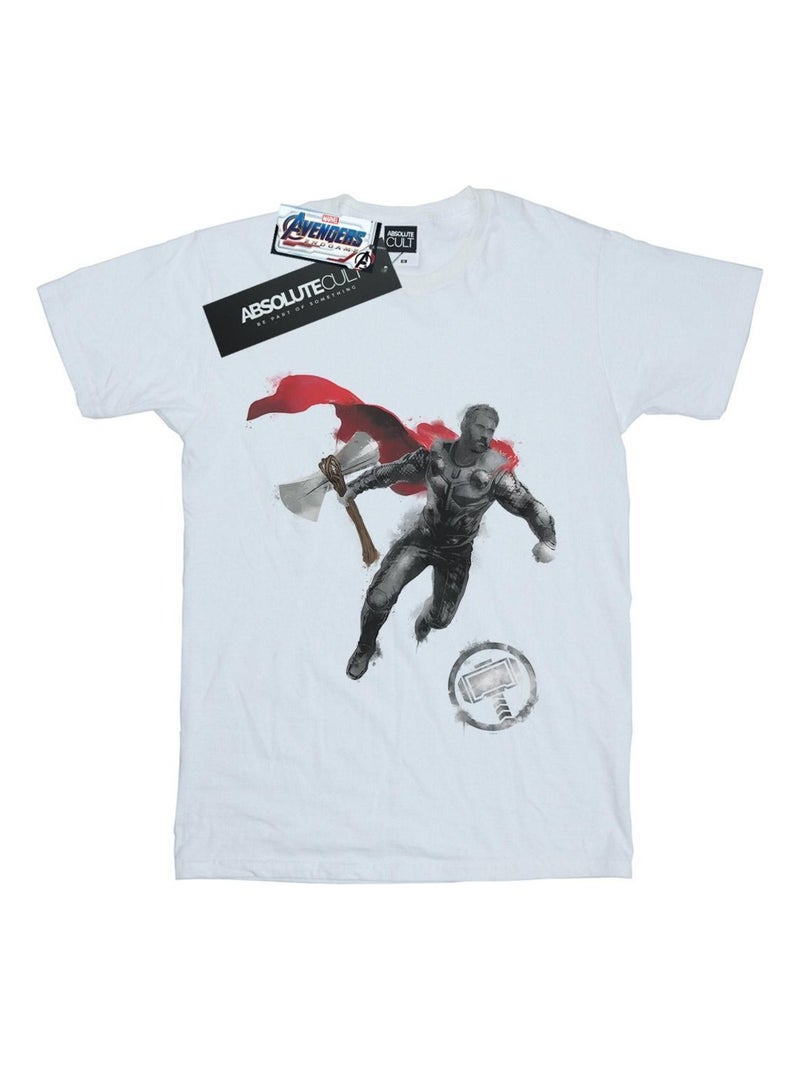 Marvel - T-shirt AVENGERS ENDGAME Blanc - Kiabi