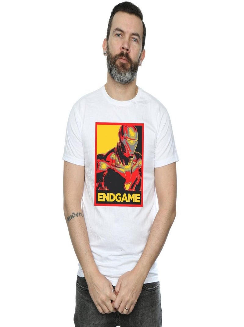 Marvel - T-shirt AVENGERS ENDGAME Blanc - Kiabi