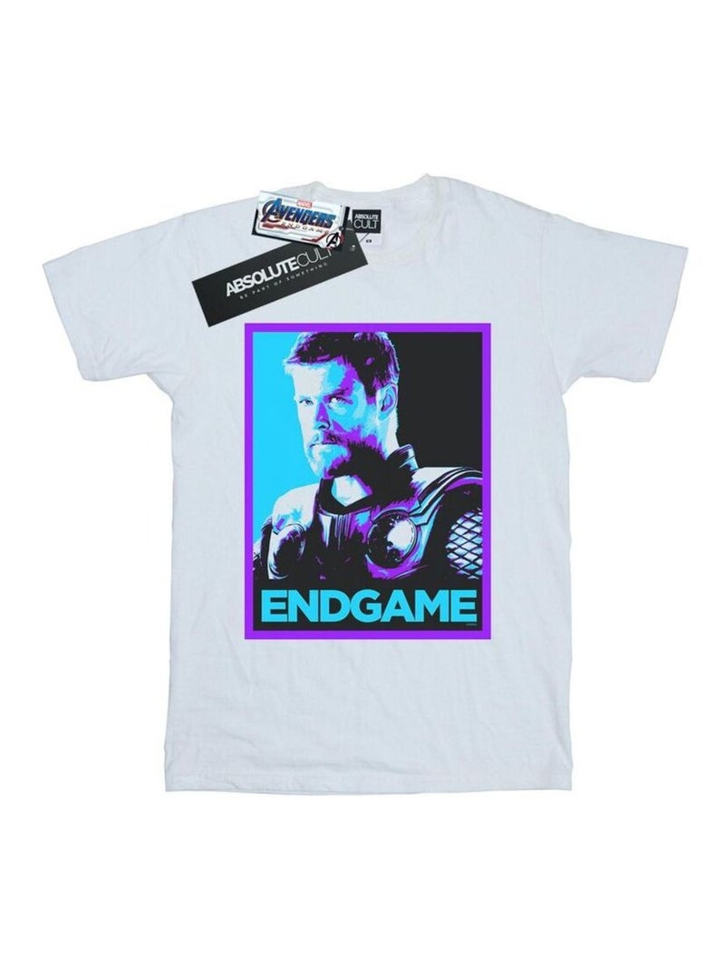 Marvel - T-shirt AVENGERS ENDGAME Blanc - Kiabi