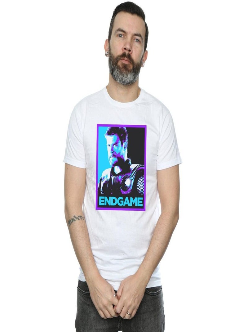Marvel - T-shirt AVENGERS ENDGAME Blanc - Kiabi