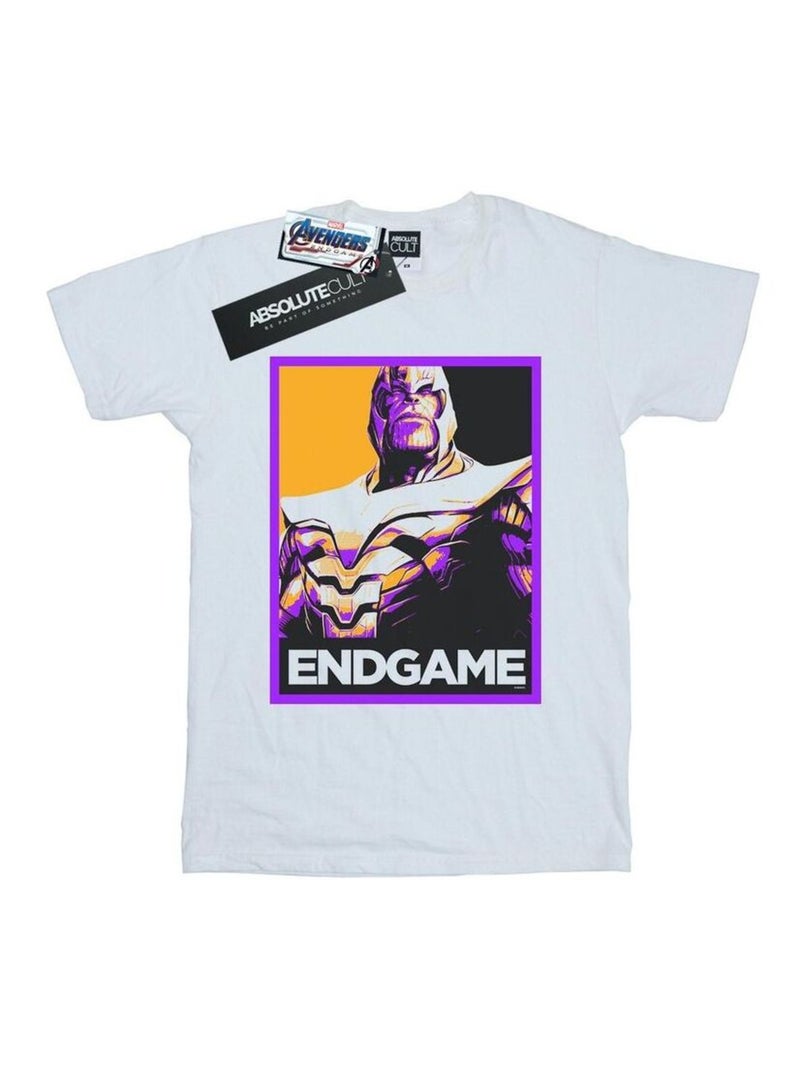 Marvel - T-shirt AVENGERS ENDGAME Blanc - Kiabi
