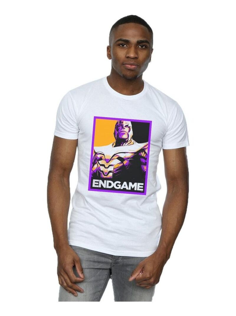 Marvel - T-shirt AVENGERS ENDGAME Blanc - Kiabi