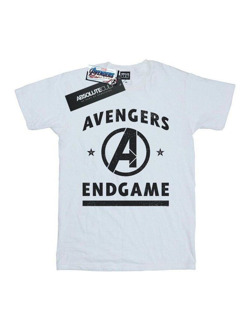 Marvel - T-shirt AVENGERS ENDGAME Blanc - Kiabi