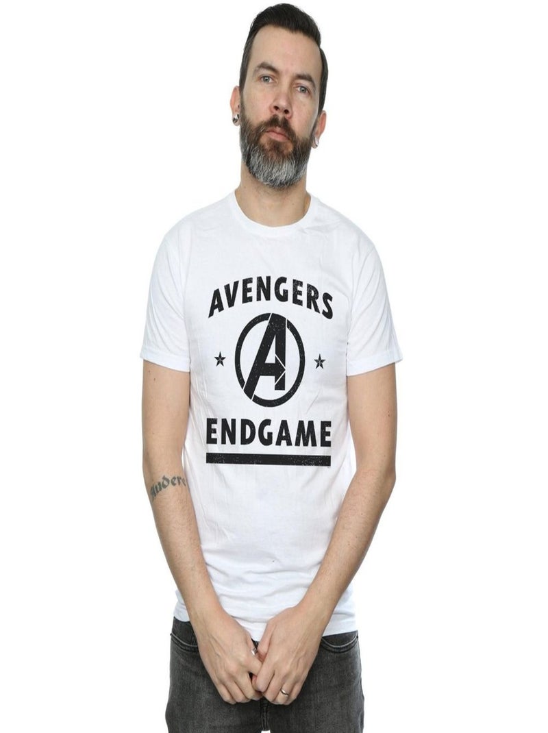 Marvel - T-shirt AVENGERS ENDGAME Blanc - Kiabi