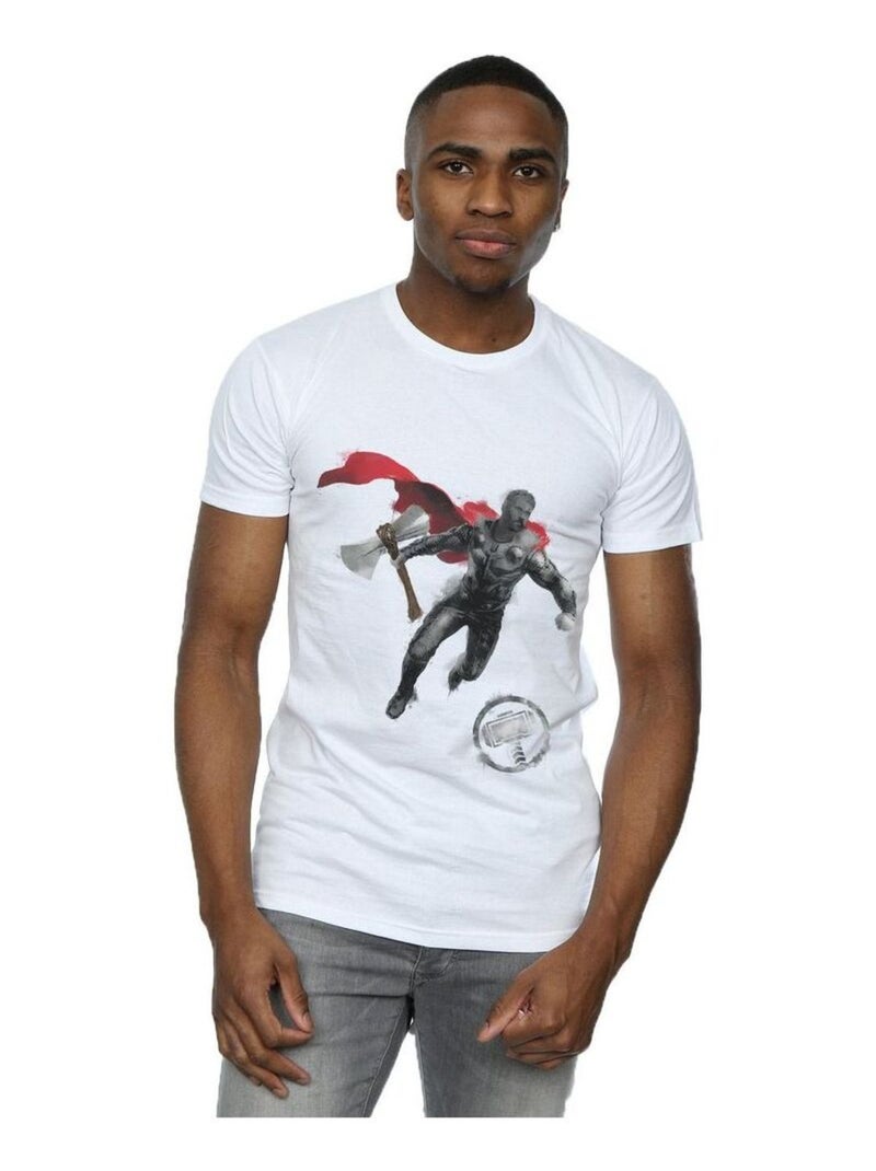 Marvel - T-shirt AVENGERS ENDGAME Blanc - Kiabi