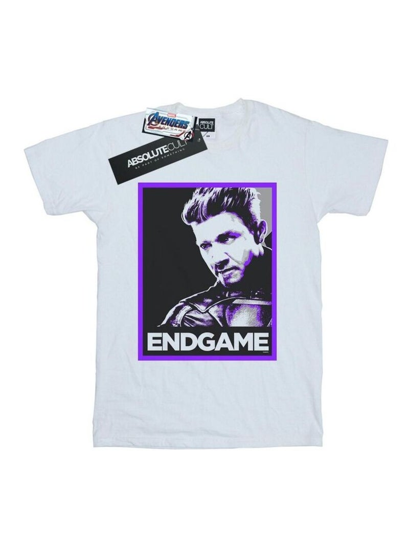 Marvel - T-shirt AVENGERS ENDGAME Blanc - Kiabi