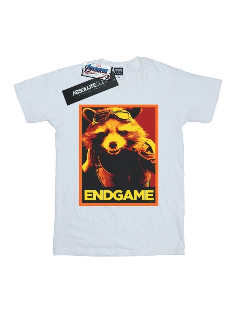 Marvel - T-shirt AVENGERS ENDGAME Blanc - Kiabi