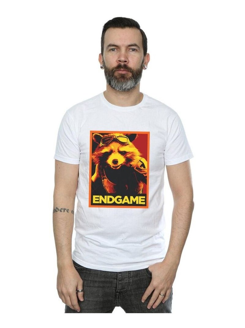 Marvel - T-shirt AVENGERS ENDGAME Blanc - Kiabi