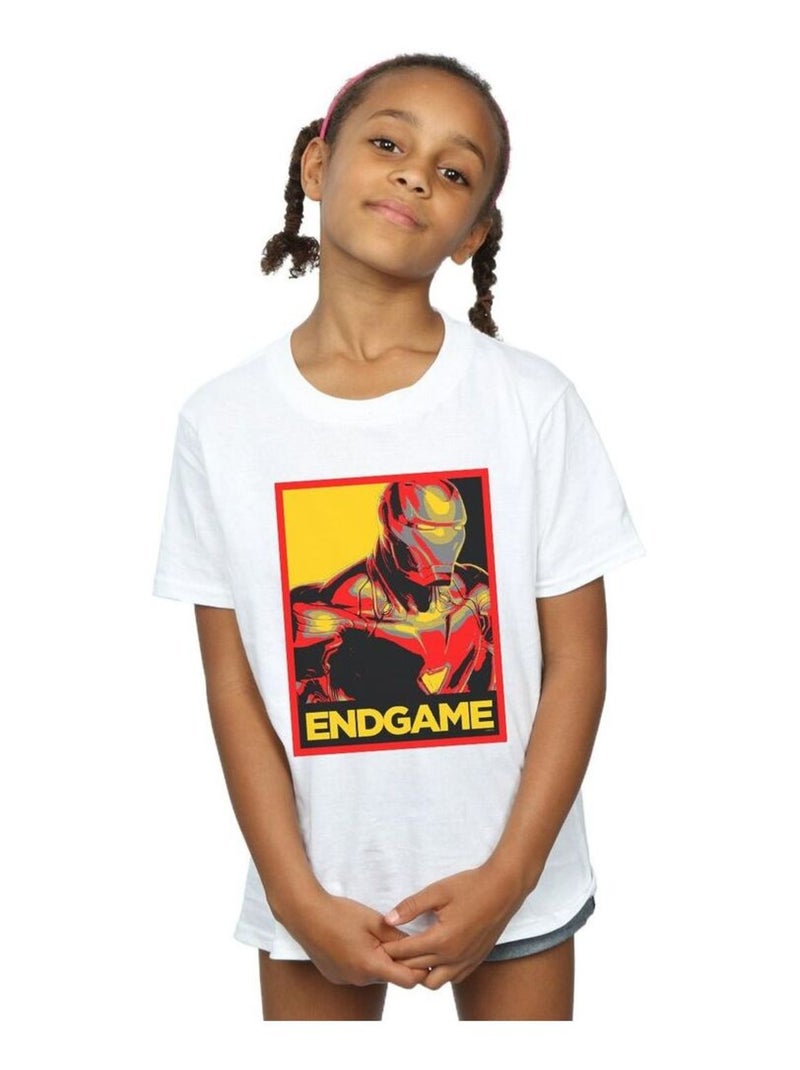Marvel - T-shirt AVENGERS ENDGAME Blanc - Kiabi