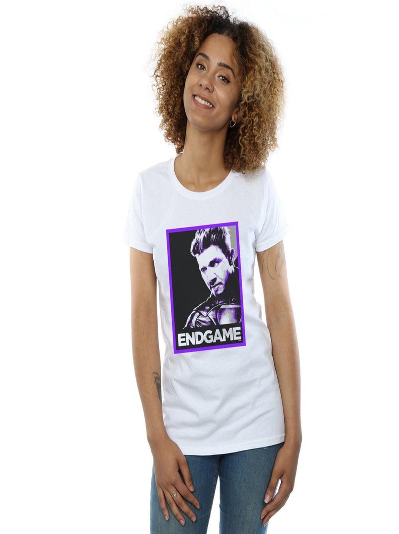 Marvel - T-shirt AVENGERS ENDGAME Blanc - Kiabi