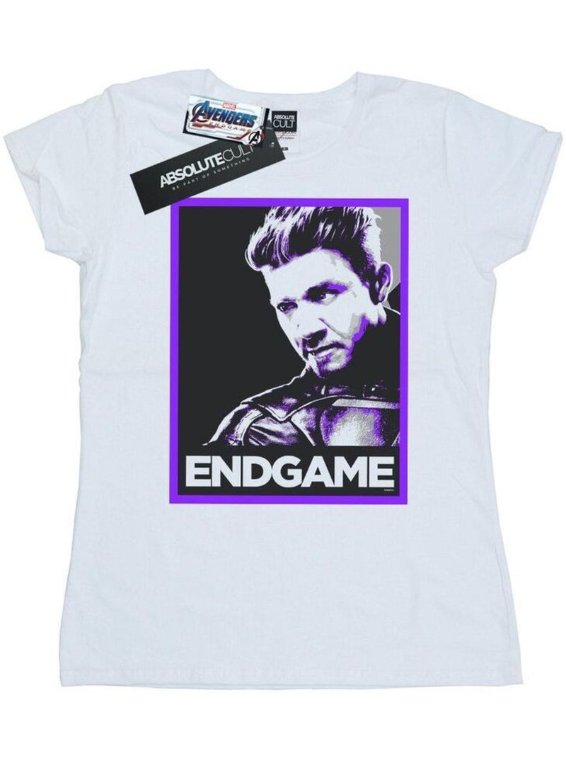 Marvel - T-shirt AVENGERS ENDGAME Blanc - Kiabi