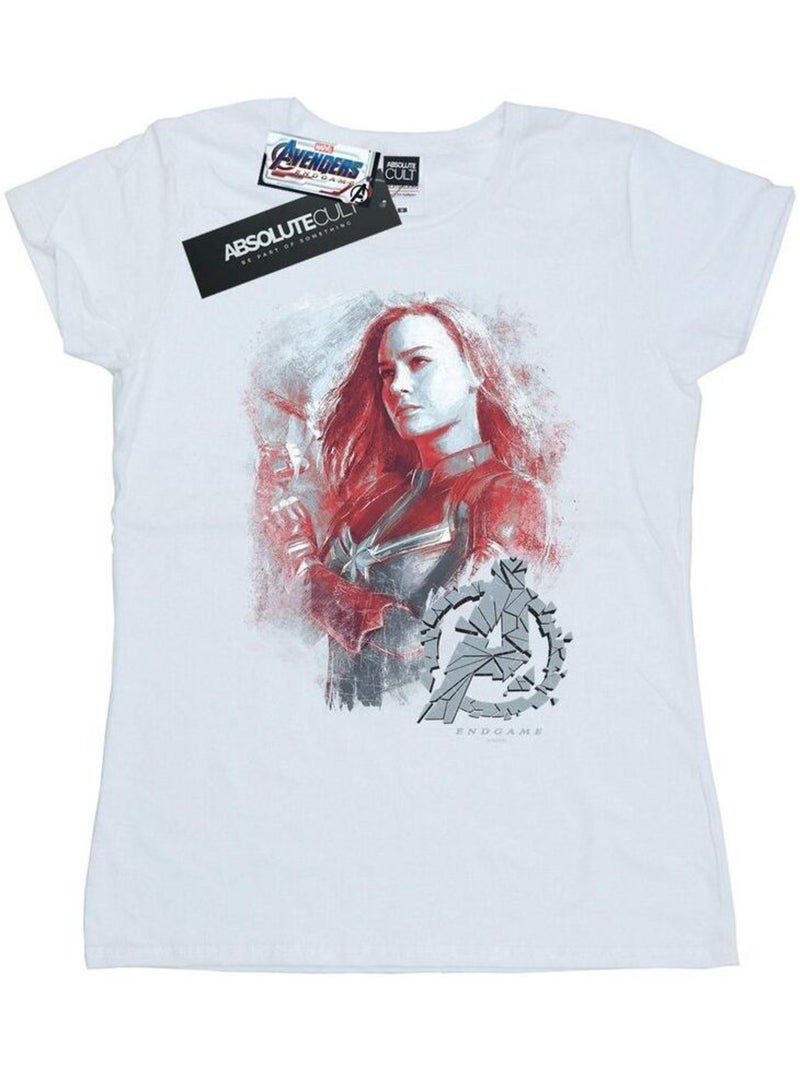Marvel - T-shirt AVENGERS ENDGAME Blanc - Kiabi