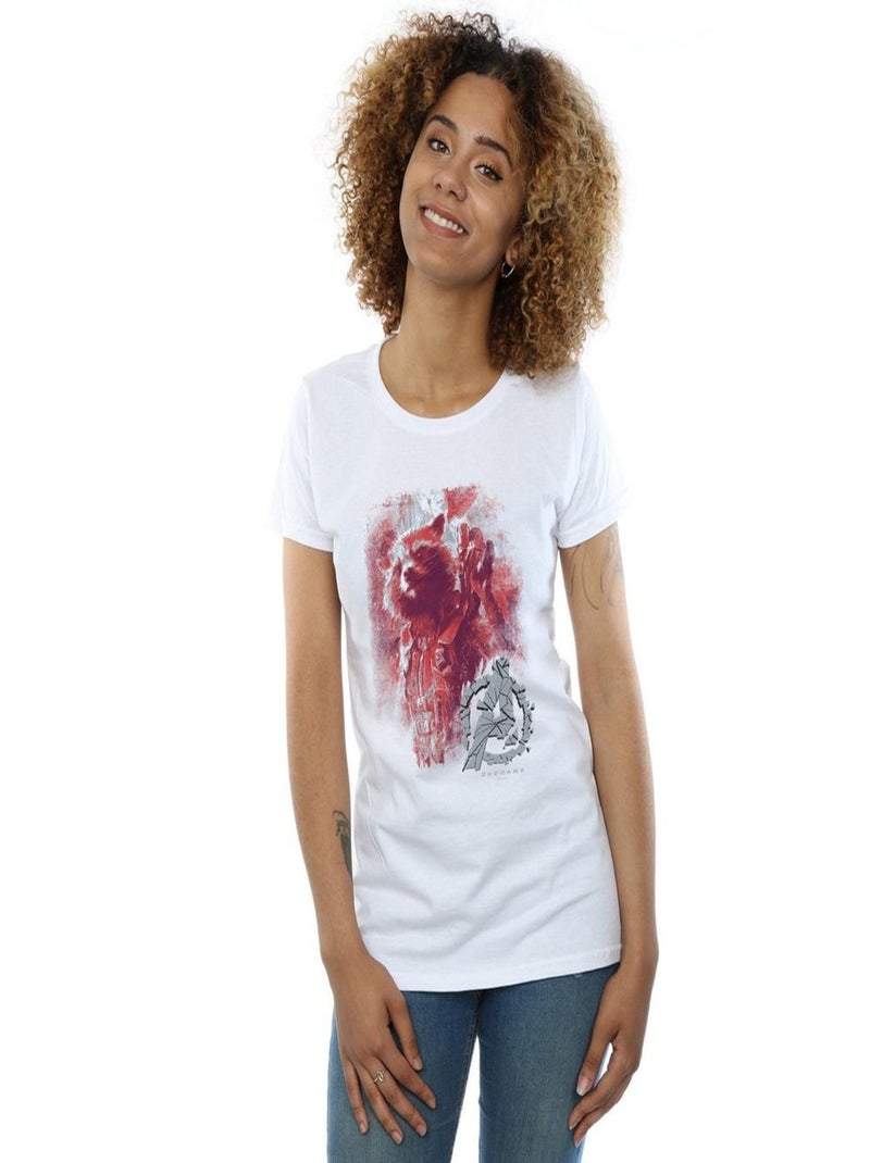 Marvel - T-shirt AVENGERS ENDGAME Blanc - Kiabi